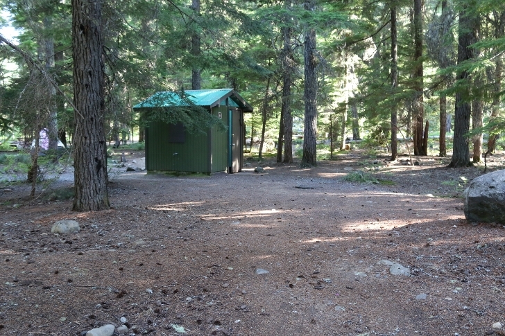 Camping in Washingtons Kachess Campground.